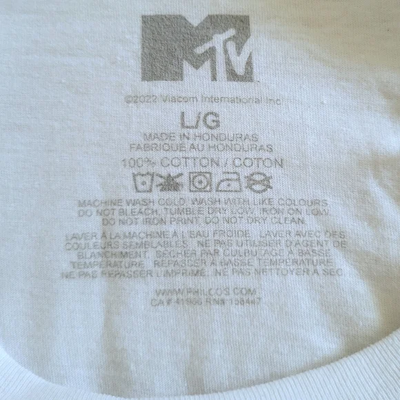 MTV🎶📺 Logo Graphic Tee👕 - NWT - Picture 5 of 10